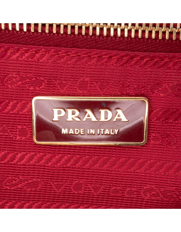 Pre-Loved by Azura Reborn - Pre-Loved Large Saffiano Lux Galleria Double Zip Satchel