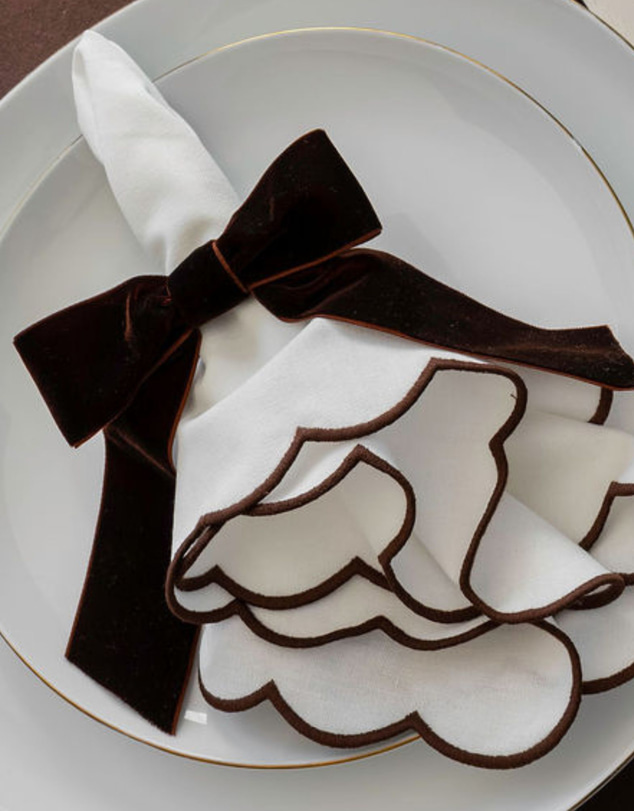 Tablescaped - The Espresso Collection - Set of 4 Placemats