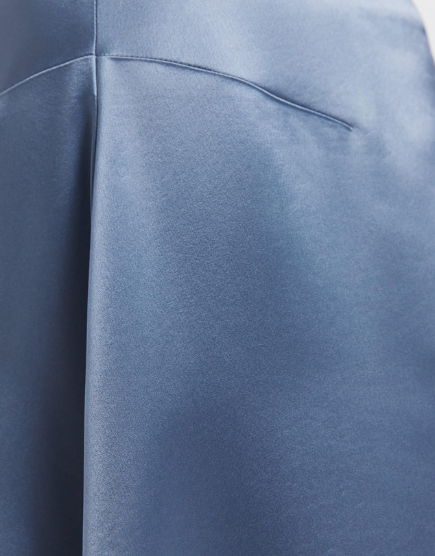 SABA - Sallee Draped Front Midi Skirt