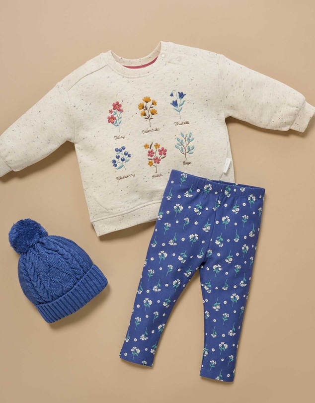 Purebaby - Embroidered Windcheater -Kids-Babies
