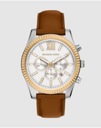 Michael Kors - Lexington Brown Chronograph Watch