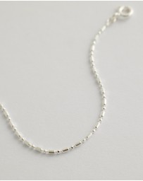 SAINT VALENTINE - Dash Dot Chain Bracelet - Silver