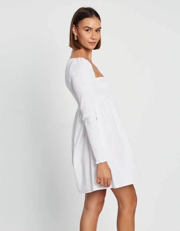 Third Form - Full Form Shirred Babydoll Dress