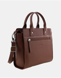 Pierre Cardin - Pierre Cardin Ladies Leather Mini Tote Crossbody Bag