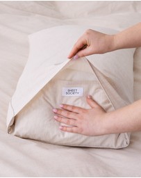Sheet Society - Leo Washed Cotton Quilt Cover Set