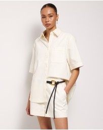 AERE - Drawcord Denim Shorts