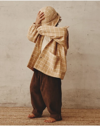 Alfred - Joan Check Jacket I Beige