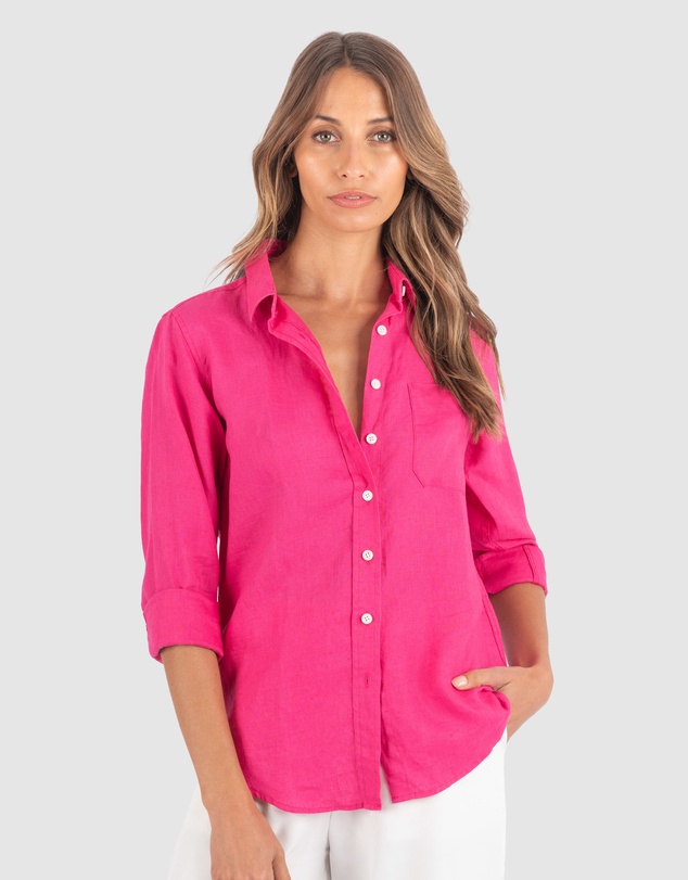 CAMIXA - IRIS Linen Shirt