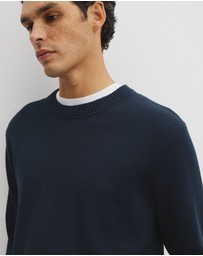 Country Road - Australian Good Earth Cotton Crew Neck Knit