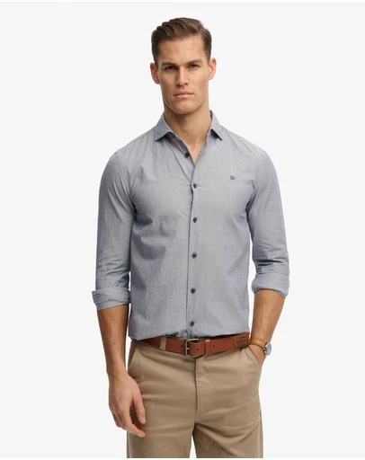 Superdry - Cut Away Poplin Long Sleeve Shirt