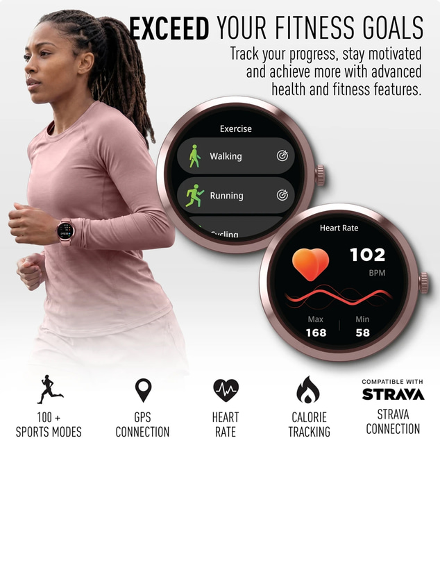 Reflex Active - Spectra 300R Pink Smart Watch