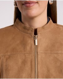 David Lawrence - Paignton Suede Leather Jacket