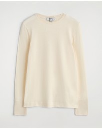 COS - Cotton-Jersey Long-Sleeve Top
