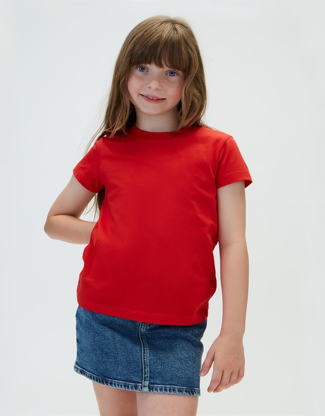 Calvin Klein Jeans - Girls Neckline Embroidered T-Shirt