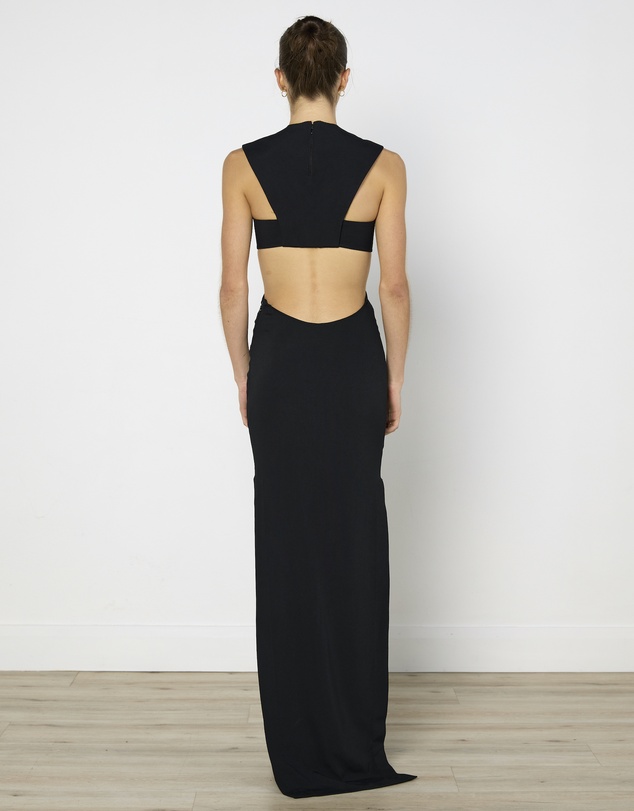 Cirkular - Pre-Loved - Scanlan Theodore Structured Cut Out Dress