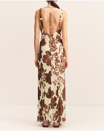 Shona Joy - Noa Plunged Maxi Dress