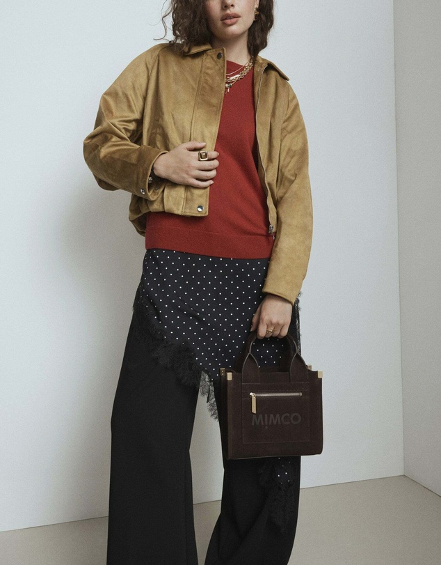 MIMCO - Patch Leather Mini Tote Bag