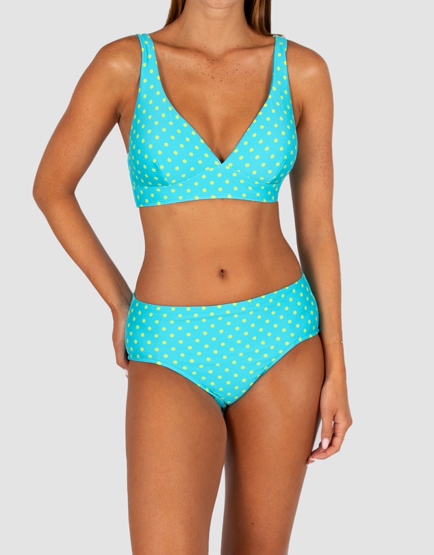 Baku Swimwear - Parisian Summer Mid Bikini Bottom
