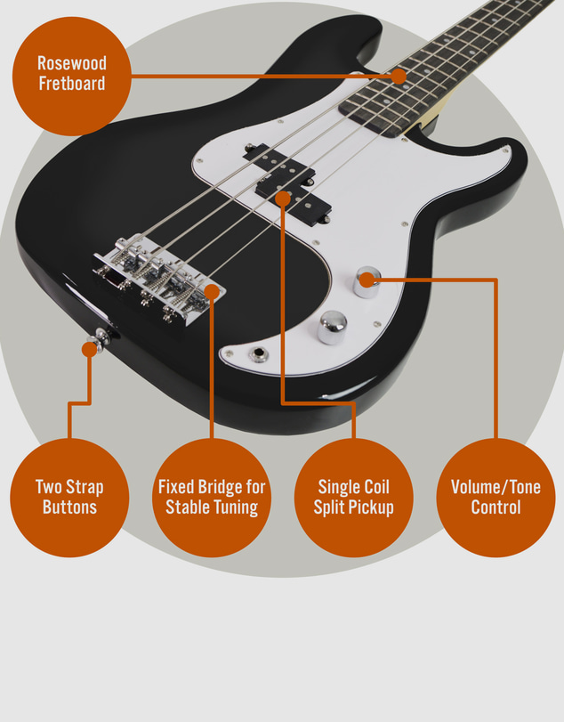 iWorld - 3rd Avenue Bass Guitar Pack