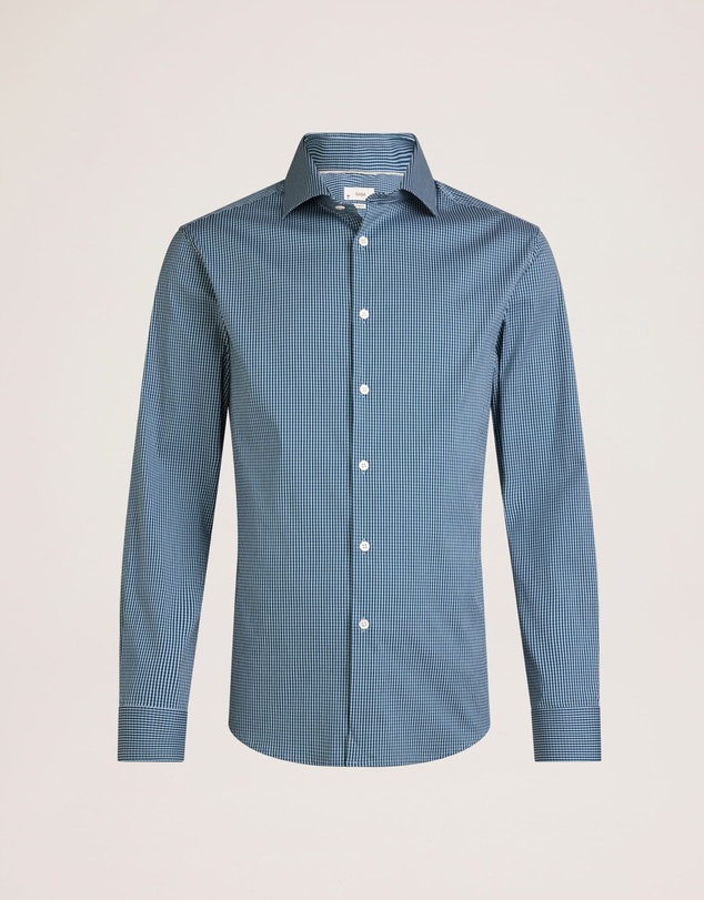 SABA - Lucian Long Sleeve Stretch Check Shirt