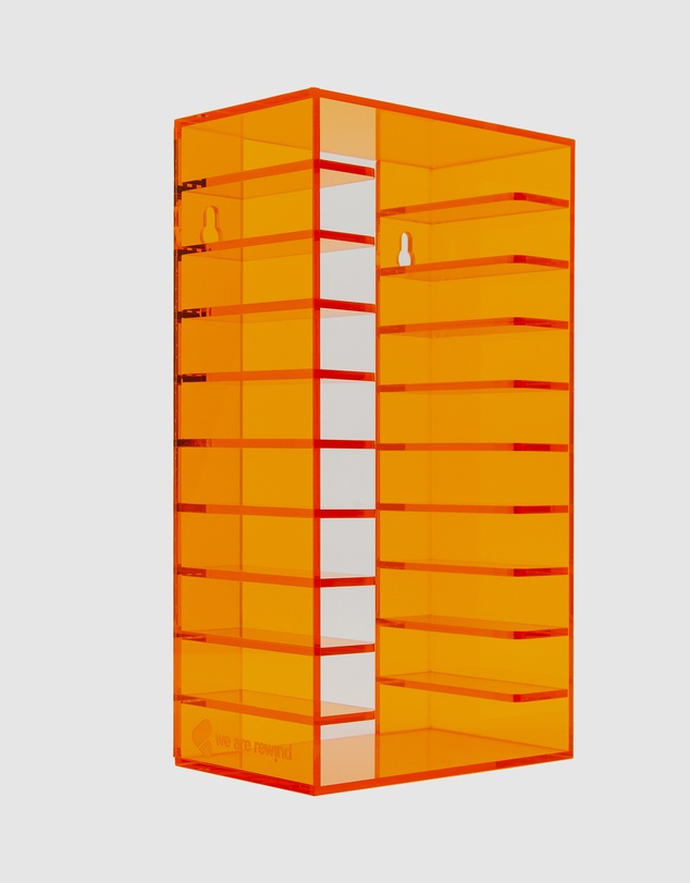 We Are Rewind - We Are Rewind Tape Storage Rack - Orange