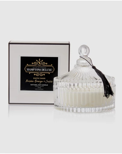 Silk Oil of Morocco - Hamptons Deluxe Large Natural Soy Candle - Exotic Oasis