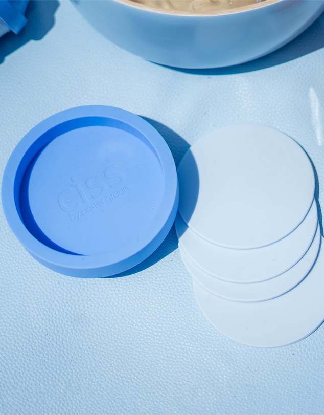 porter green - ciss | unbreakable silicone coasters