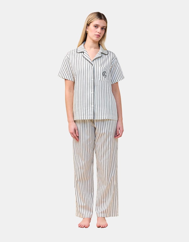 Gingerlilly - Lisa Stripe Long Pant PJ Set