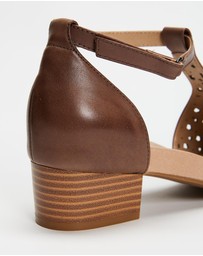 Mia Vita - Keen Heeled Sandal - Mushroom