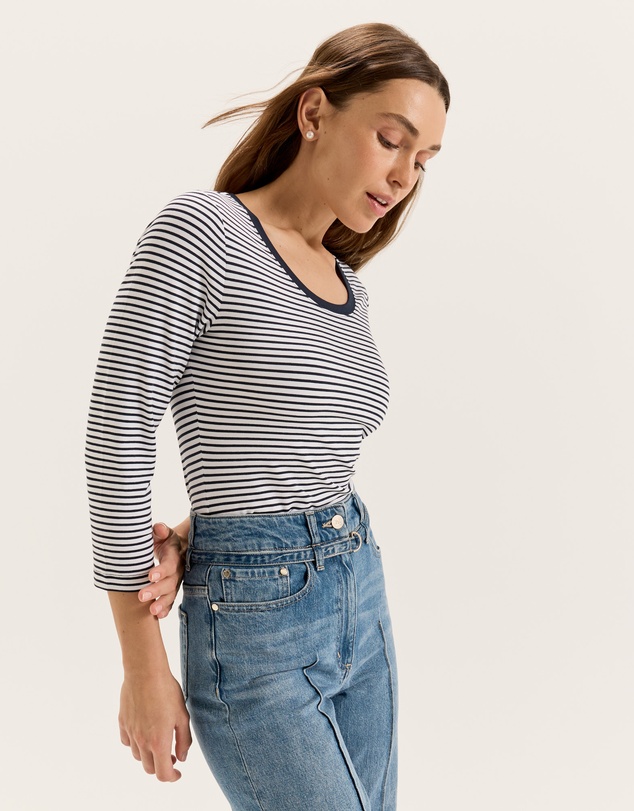Review - Maisey Stripe Top