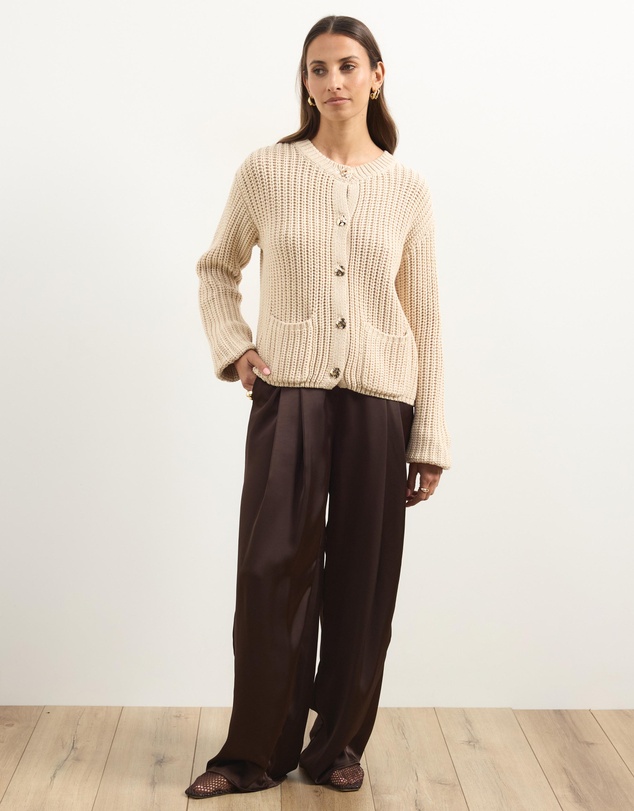 Atmos&Here - Gracie Chunky Button Through Cardigan