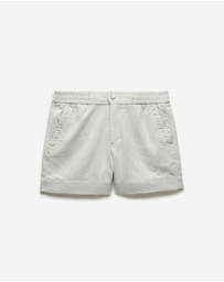Calibre - Dobby Denim Shorts Almond