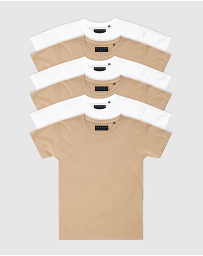 Xander - 6-Pack Blanc Tee