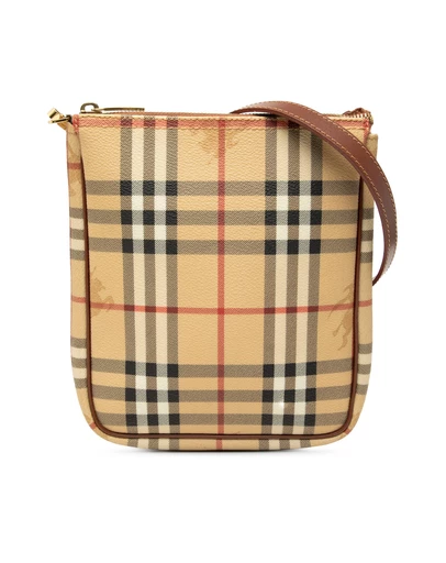 Pre-Loved by Azura Reborn - Pre-Loved Haymarket Check Coated Canvas Crossbody
