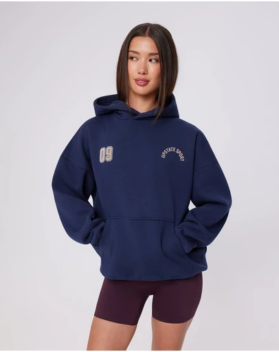 Upstate - Off-Duty Hoodie - Midnight Navy