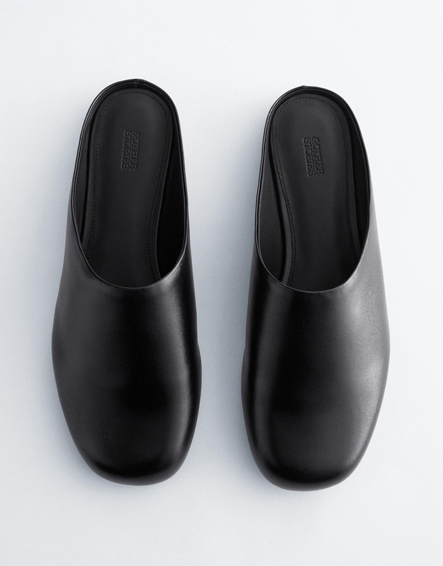 & Other Stories - Leather Slip-On Mules