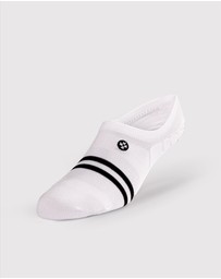 Sockdaily - Low Show Lyocell Socks 6 Pack White