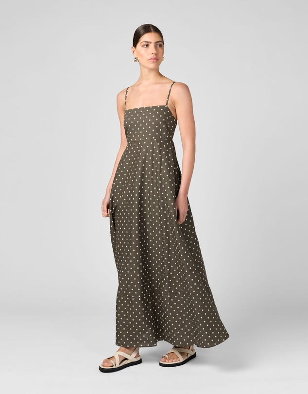 MVN - Polka Dot Maxi Dress