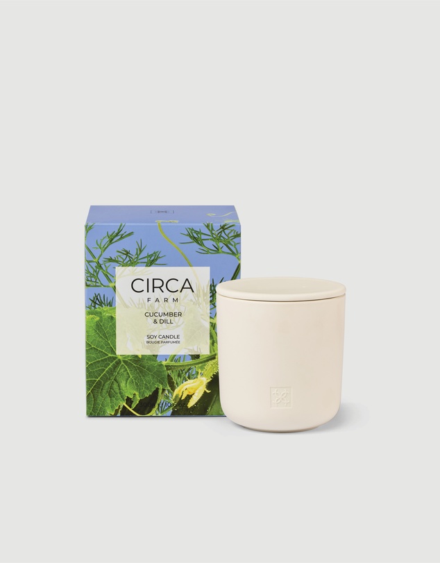 CIRCA - Cucumber & Dill Soy Candle