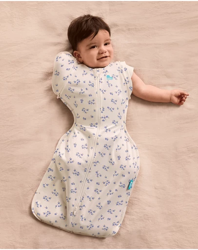 Love to Dream - Swaddle Up™ Transition Bag 1.0 TOG Stretch Cotton Meadow Jacaranda