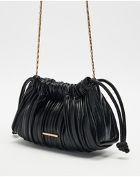 Calvin Klein - Drawstring Plisse Conv Mini CB Pouch