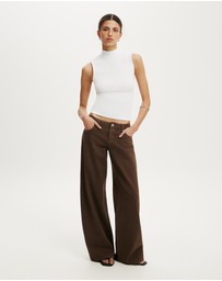 Cotton On - Mock Neck Tank