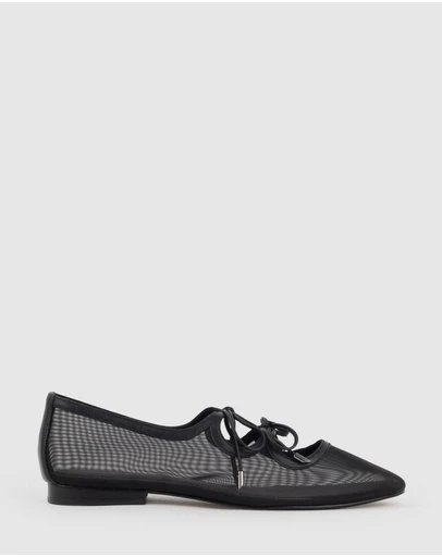 Edward Meller - FLORENCE Tie Up Mesh Ballet