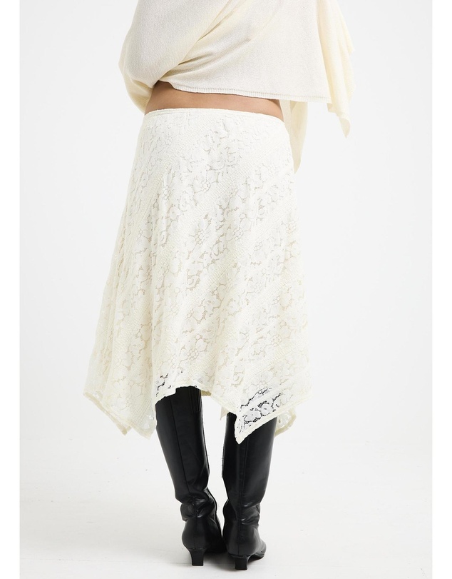 Alice In The Eve - Amara Handkerchief Midi Skirt