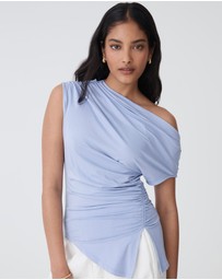 Forcast - Keeley Bamboo Split Hem Top