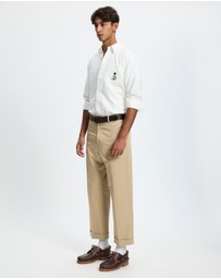 Polo Ralph Lauren - Custom Fit Dog-Embroidered Oxford Shirt