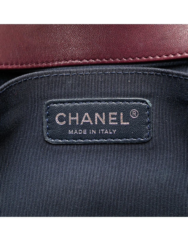 Pre-Loved by Azura Reborn - Pre-Loved chanel Chanel 19 Burgundy Tweed Velvet Shoulder Bag