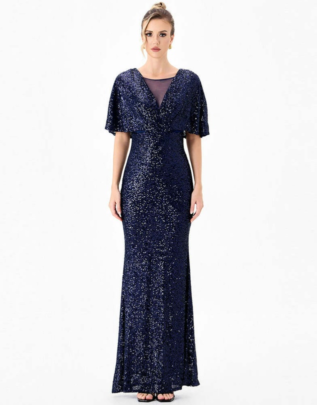 Bariano - Paola Flutter Sequin Maxi