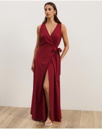 Atmos&Here - Lily Wrapover Midi Dress