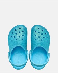 Crocs - Classic Irid Glitter Clog Infant